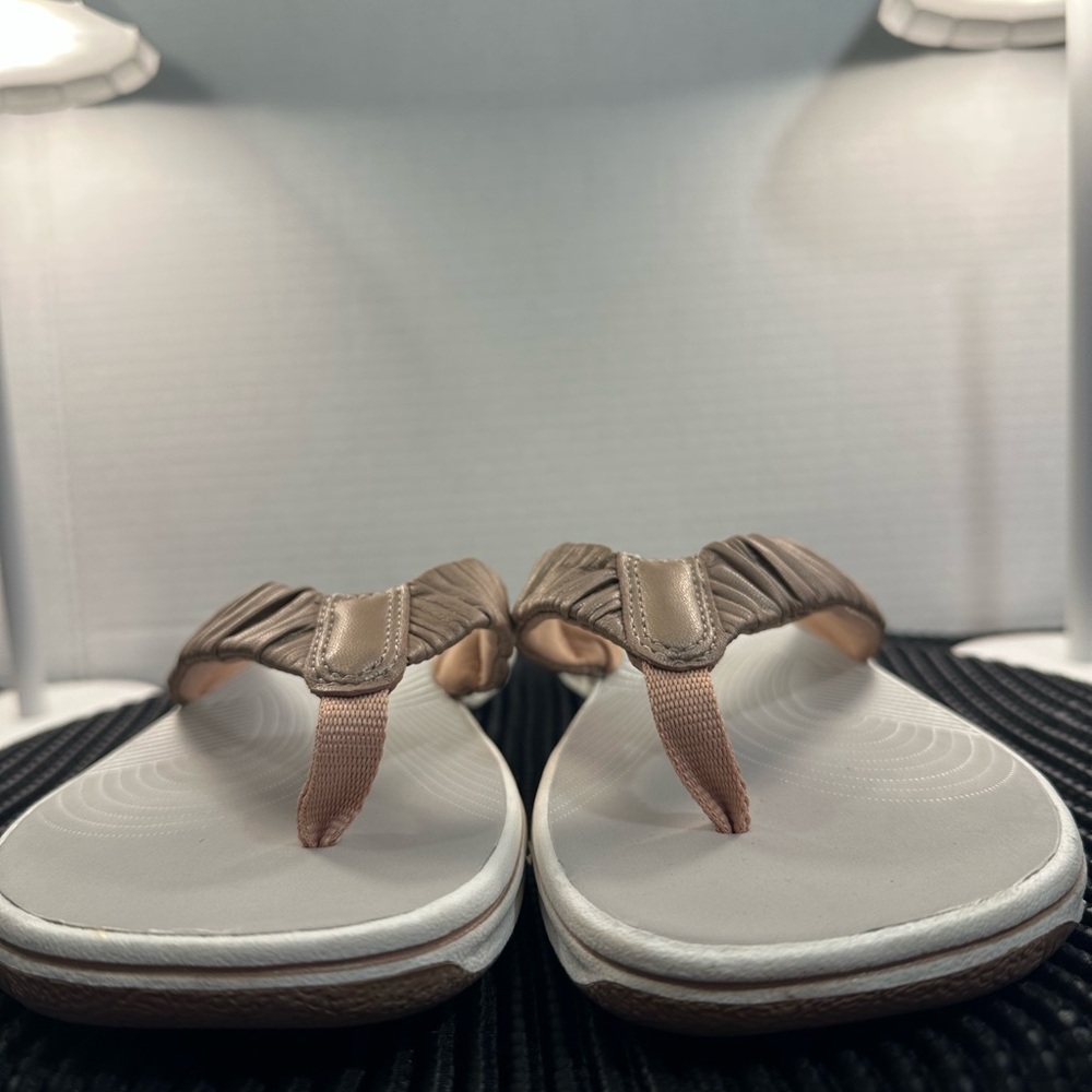 🆕Clarks Breeze Rae Rose Gold Sandals - Picture 5 of 14
